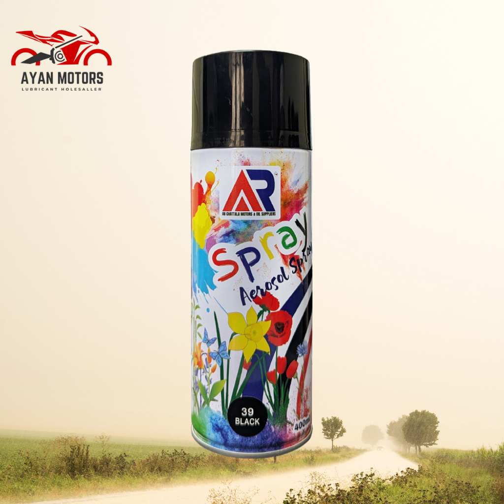 AR Spray Paint Matt Black