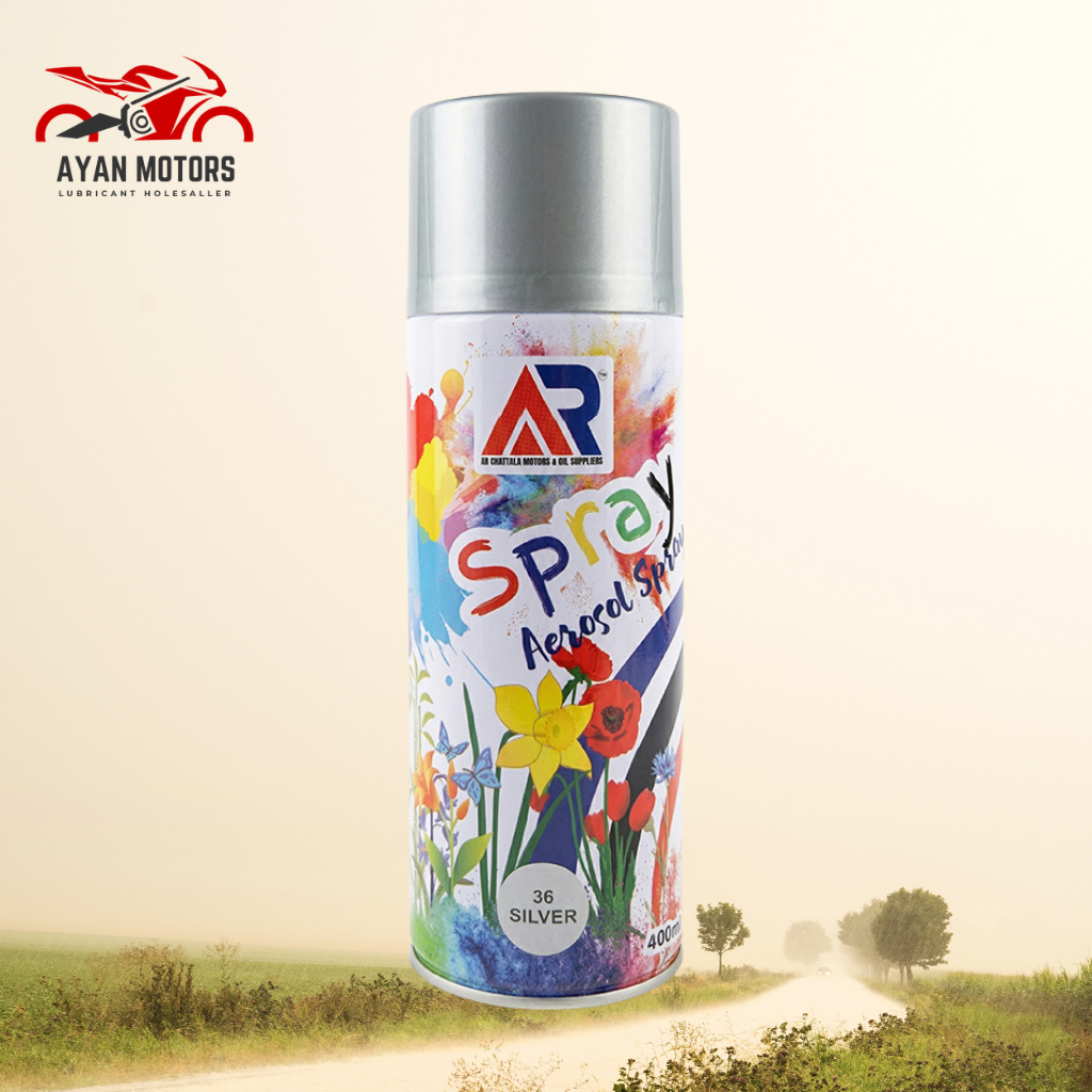 AR Spray Paint Silver